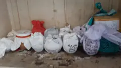 વિસર્જનની રાહ જોતી અસ્થિઓ