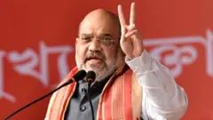 અમિત શાહની પશ્ચિમ બંગાળમાં રેલી
