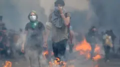 Protestas.