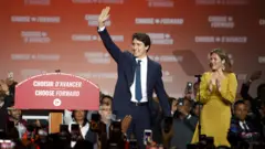 Justin Trudeau n'umugore we Sophie bishimira intsinzi