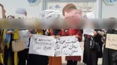 Aba Taliban barashe hejuru mu kugabisha abari mu myiyerekano i Kabul