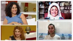 صورة من حلقة دنيانا بعنوان "على عجلة الحرية"