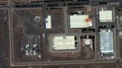 નાતાંઝ ન્યૂક્લિયર સાઇટ (સૅટેલાઇટ તસવીર)