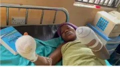 Chinonso Echege ree lori bẹẹdi nileewosan