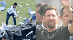 Umufana ariko amena ivyari vyateguriwe Messi