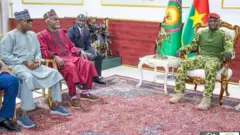 Awọn aṣoju Naijiria nibi ipade pẹlu Aarẹ Ibrahim Traoré ni Burkina Faso