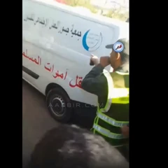 لحظة نقل جثمان الطفلة سندس