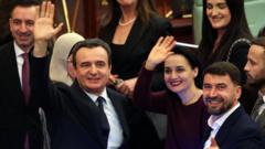 Izabrana nova Vlada Kosova, Kurti ponovo premijer, u kabinetu i jedan Srbin