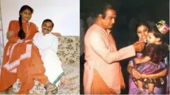 రాజశేఖరరెడ్డితో వైఎస్ షర్మిల, ఎన్టీ రామారావుతో దగ్గుబాటి పురందేశ్వరి