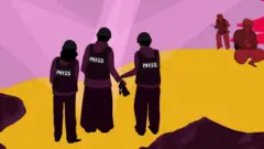 تصویری از گزارش گزارشگران بدون مرز که برای سومین سال متوالی اسرائیل را عامل اصلی کشته شدن خبرنگاران معرفی کرده است