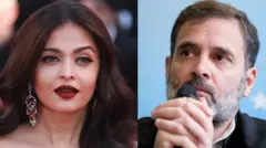 ऐश्वर्या रॉय, राहुल गांधी