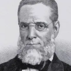 Foto de Cândido José de Araújo Viana em preto e branco.