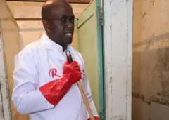 Un candidat à la présidentielle kenyane