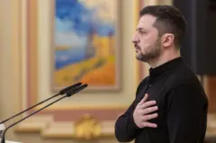 Pireezidaantiin Yuukireen Volaadimiir Zeleniskii 