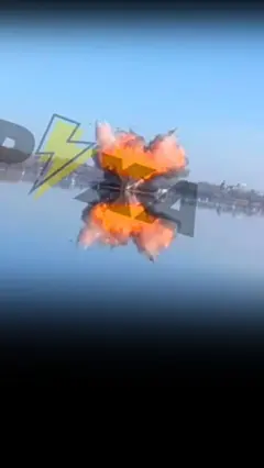 Російський дрон впав у воду у лічених метрах від людей