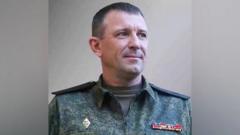 ロシア第58軍の元司令官イワン・ポポフ少将