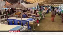 ငလျင်ဒဏ်သင့်ဒေသတွေမှာ ဘယ်လိုကျန်းမာရေး စောင့်ရှောက်နေသလဲ