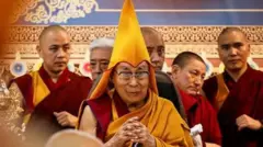 દલાઈ લામા, ચીન, ભારત, તિબ્બત, બીબીસી