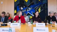 وزرای خارجه چهار کشور 