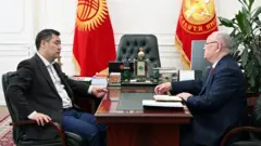 Садыр Жапаров_Каныбек Осмоналиев