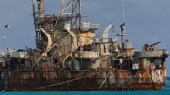 El buque Sierra Madre