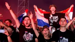 Зрители на концерте