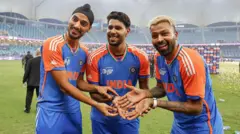 শিরোপা ছাড়াই ভারতের উদযাপন