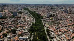 Vista aérea do Tiquatira