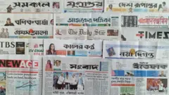 ঢাকা থেকে প্রকাশিত সংবাদপত্র