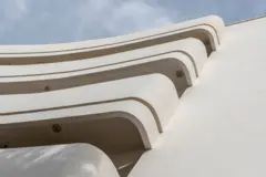 Prédio no estilo Bauhaus em Tel Aviv, Israel