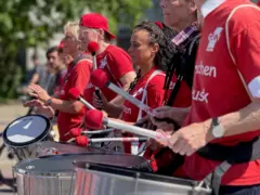 bubnjari, protest u nemačkoj