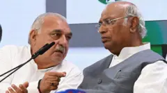 भूपिंदर सिंह हुड्डा और मल्लिकार्जुन खड़गे