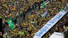 Ato na Paulista pela anistia em 6 de abril de 2025