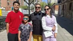 Paulo e sua família