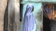 Malama Rahama a cikin gidanta da ke unguwar Ƙofar Mata da ke Kano