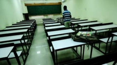 کوٹہ میں انڈیا کے کوچنگ مراکز میں سے ایک کے کلاس روم کے اندرکا منظر