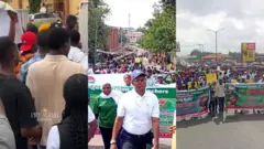 Awọn oluwọde to n pe fun itusilẹ awọn akẹkọọ ati olukọ ti wọn ji gbe l'Ogbomoso