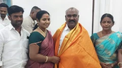 பட்டியல் சமூகத்தைச் சேர்ந்த இளநிலை உதவியாளர், கவுன்சிலர் காலில் விழுந்த காட்சி இணையத்தில் பரவியது.