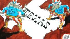 Truyền thông Trung Quốc đưa tin Texas đã rơi vào tình trạng chiến tranh