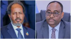 ፕረዚደንት ሶማልያ ሓሰን ሸኽ መሓሙድን ፕረዚደንት ምምሕዳር ፑንትላንድ ስየድ ዓብደላሂ ደኒን