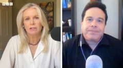 Katty Kay entrevistando Roberto Olivardia