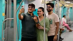 இந்தியா பல்வேறு நகரங்களில் மெட்ரோ ரயில் கட்டமைப்பை உருவாக்குவதற்காக 26 பில்லியன் டாலரை செலவிட்டுள்ளது