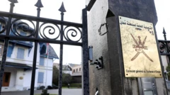 Fachada de prédio do Consulado Geral de Omã