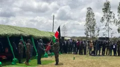 Umukuru w'igihugu ca Kenya mu birori vyo gushikiriza ingabo ibendera ry'igihugu ku wa gatatu 02/11/2022