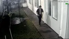 Rekaman CCTV diplomat Kementerian Luar Negeri, ADP depan kamar indekos di kawasan Menteng, Jakarta Pusat.