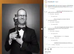 Print do perfil do Instagram