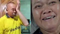 थाई बन्धकका परिवार