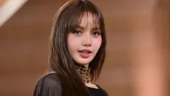 Thai singer and actress Lalisa Manobal, known as Lisa, attends the 83rd annual Golden Globe Awards at the Beverly Hilton hotel in Beverly Hills, California, on January 11, 2026.