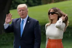 Трамп жана анын аялы Мелания