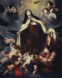 Teresa D’Ávila, em pintura de 1650